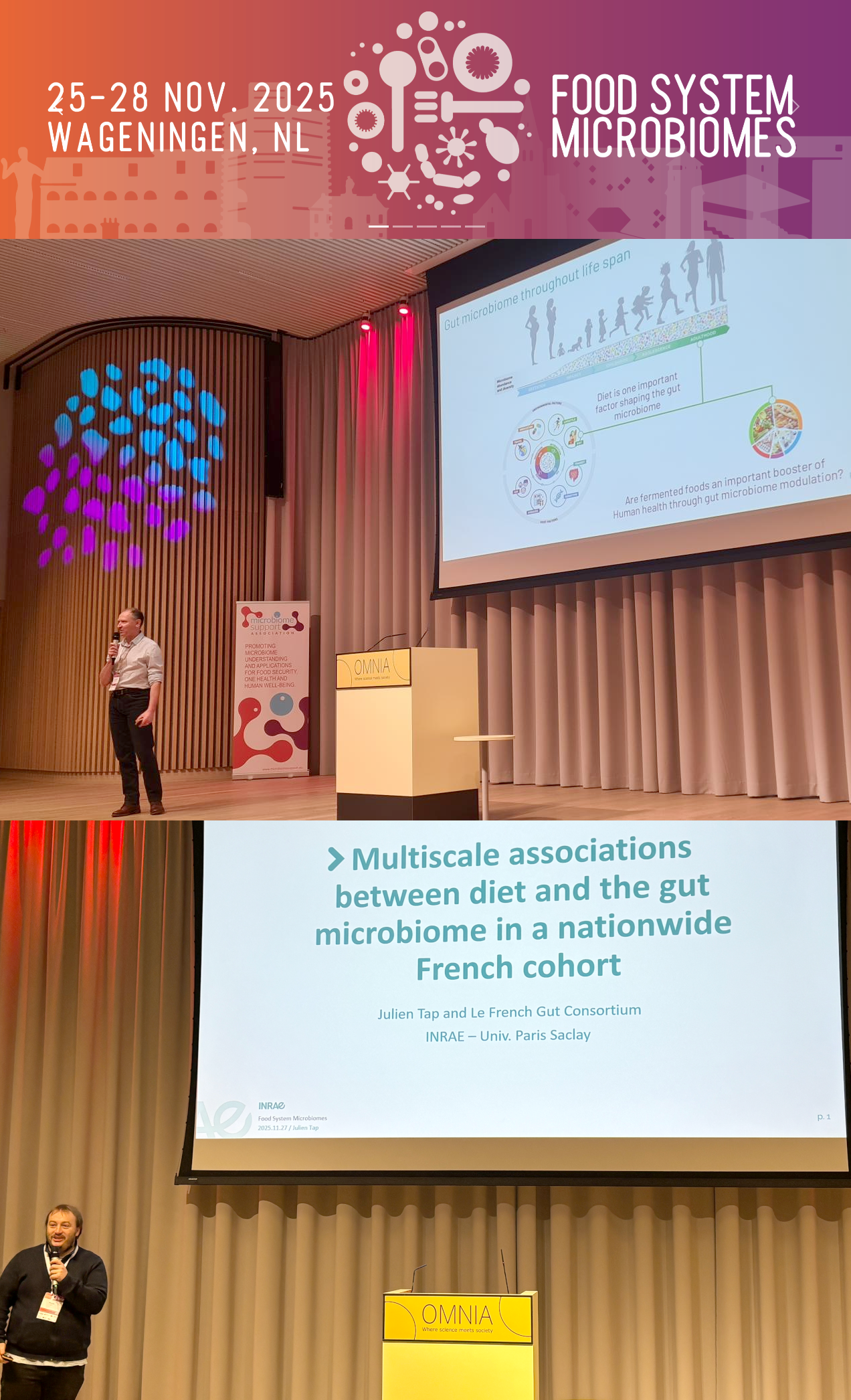 The FME lab communicates about the links between the microbiome, nutrition and health.